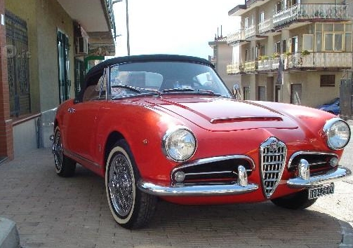 Miniature Voiture Matrix 1/43 – Alfa Romeo Giulia GT Spider Prototipo (Brown Metal) – Prévente