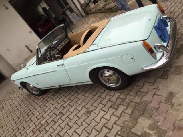 Summer blue: 1963 Fiat 1500 Spider – Classic Virus