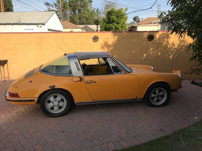 Dry orange: 1972 Porsche 911 T/E 2.4 Targa – Classic Virus