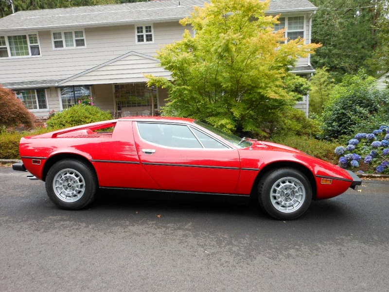 Portland red: 1975 Maserati Merak 3000 – Classic Virus