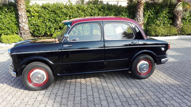 Red roof: 1955 Fiat 1100-103 TV – Classic Virus