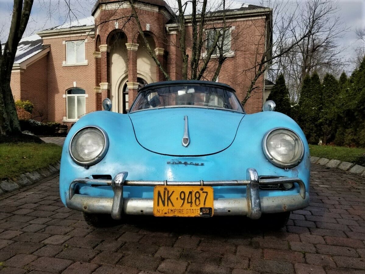 Baby blue: 1959 Porsche 356 Roadster by Drauz – Classic Virus