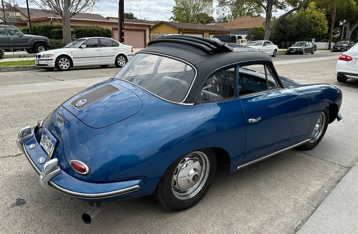 Almost convertible: 1961 Porsche 356B T5 Notchback – Classic Virus