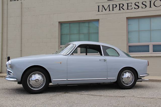 Flawless grey: 1957 Alfa Romeo Giulietta Sprint – Classic Virus