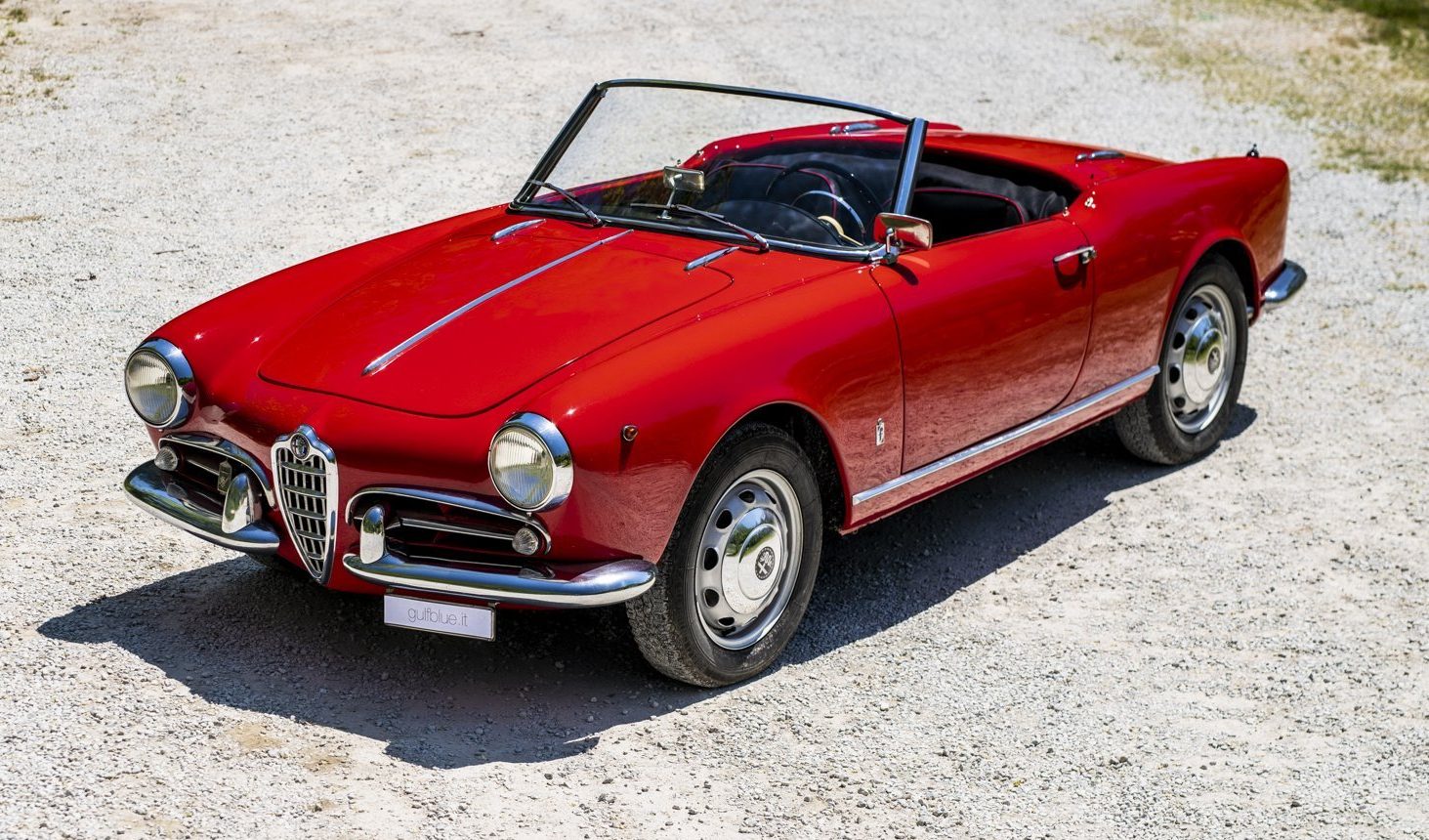 Blue under the skin: 1956 Alfa Romeo Giulietta Spider Veloce