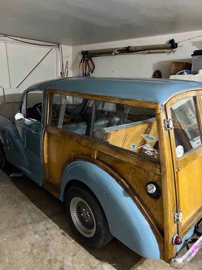Kingfin: 1960 Morris Minor Traveler Woodie – Classic Virus